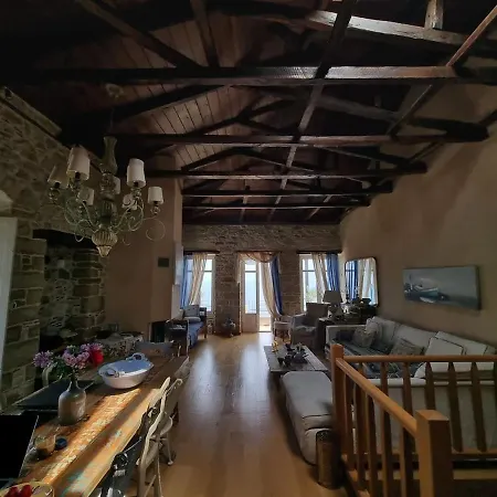 Stone House 1883 Kymi With Pool Enoria