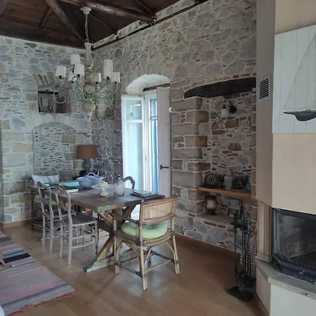Stone House 1883 Kymi With Pool * Enoria
